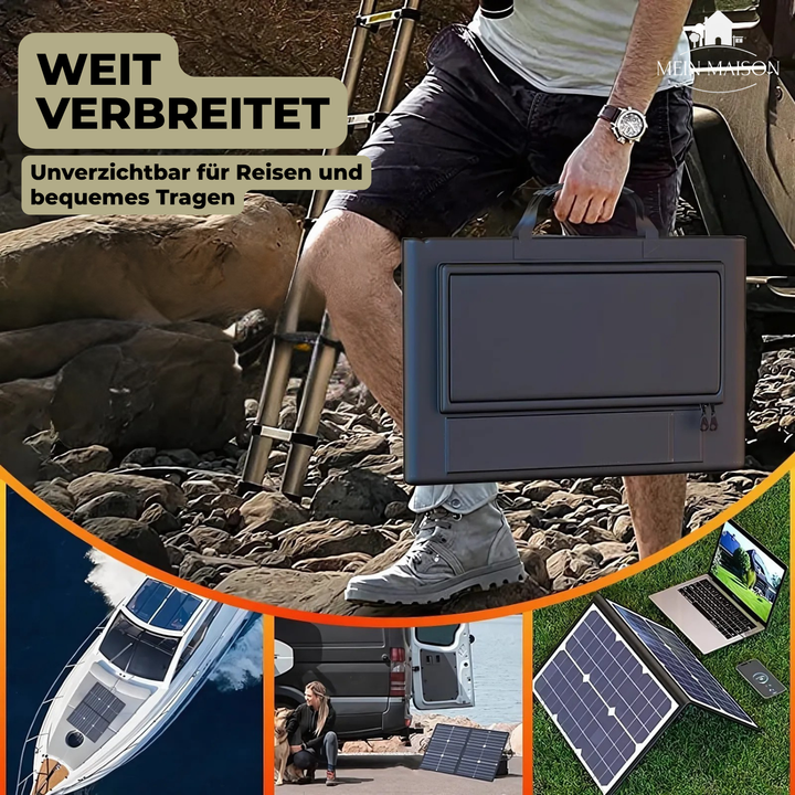 PowerFlex 1000W Foldable Solar Panel – Portable Solar Power for Camping and Outdoor | Kalsten