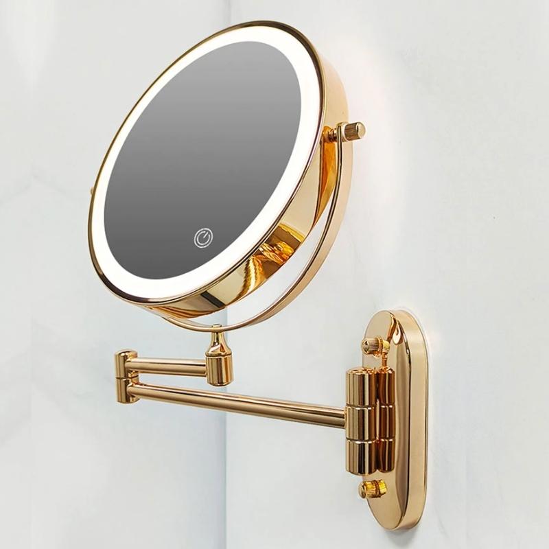 Kalsten | GlamGlow Deluxe LED Makeup Mirror – Magnifying Vanity Mirror with Dimmable Light