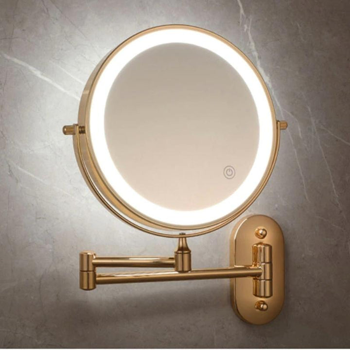 Kalsten | GlamGlow Deluxe LED Makeup Mirror – Magnifying Vanity Mirror with Dimmable Light