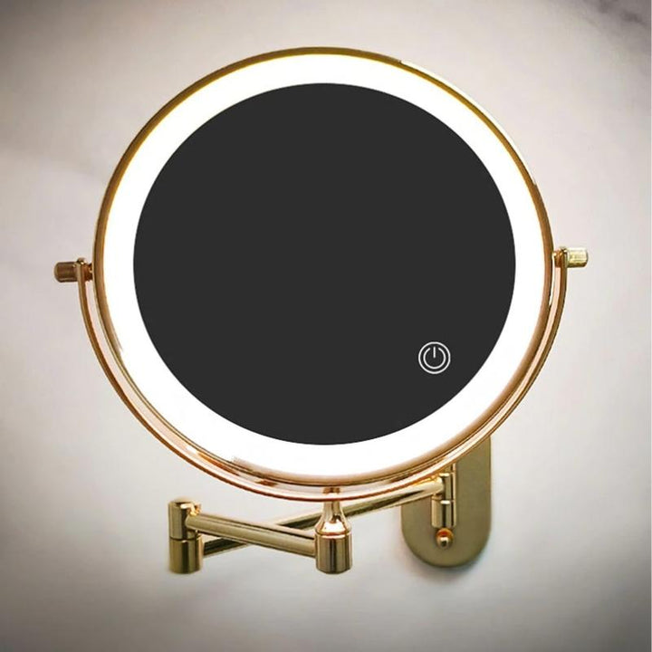 Kalsten | GlamGlow Deluxe LED Makeup Mirror – Magnifying Vanity Mirror with Dimmable Light
