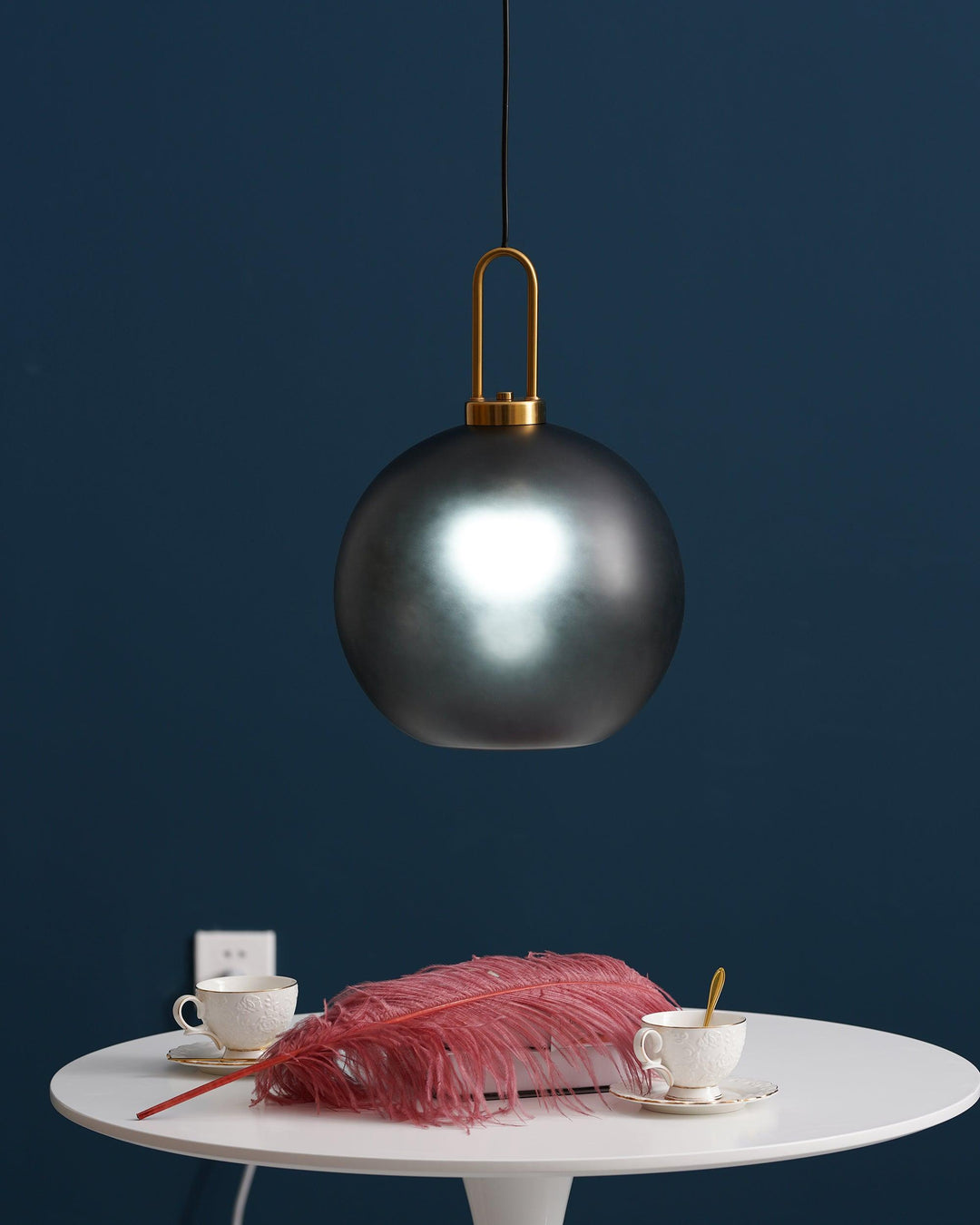 Glass Houselight Pendant Swag Light | Kalsten