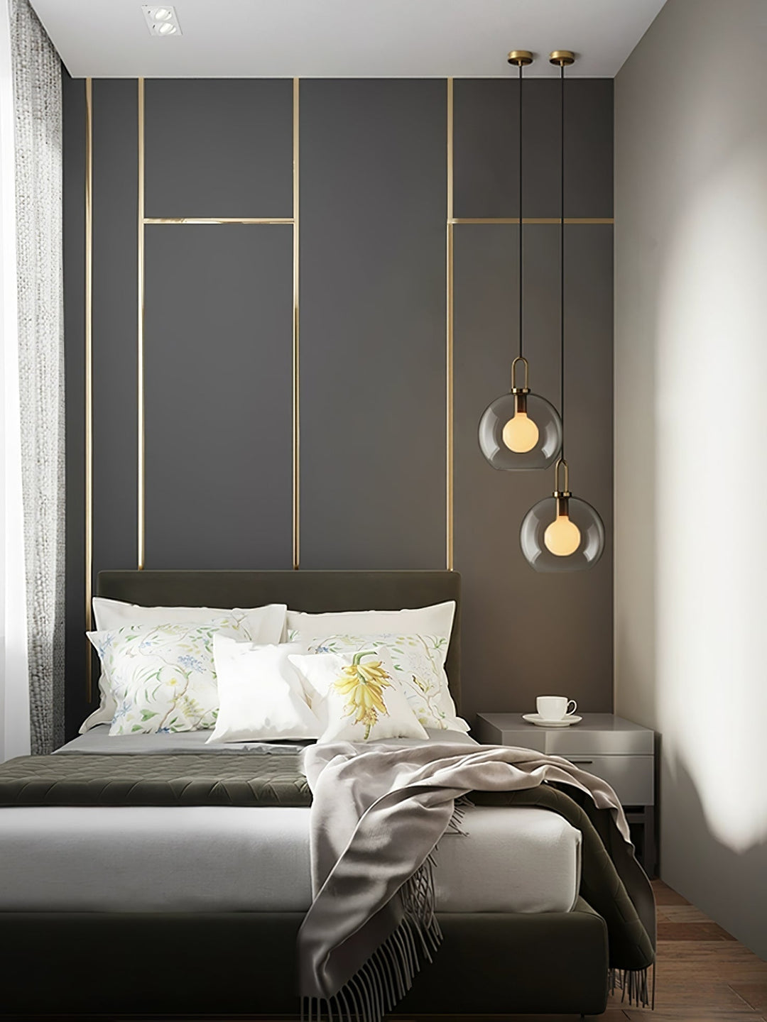 Glass Houselight Pendant Swag Light | Kalsten