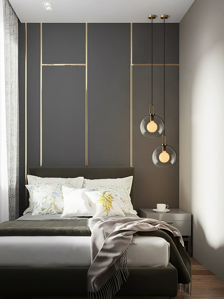 Glass Houselight Pendant Swag Light | Kalsten