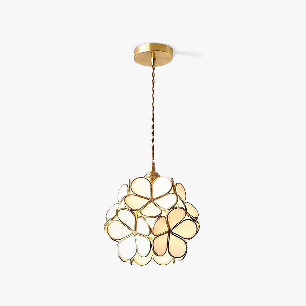 Glass Petal Droplight Pendant Light | Kalsten