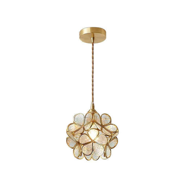 Glass Petal Droplight Pendant Light | Kalsten