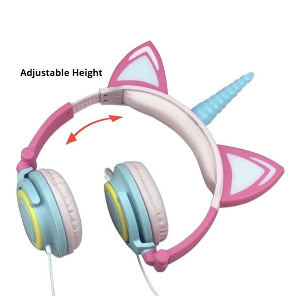 Glittery Unicorn Headphones | Kalsten