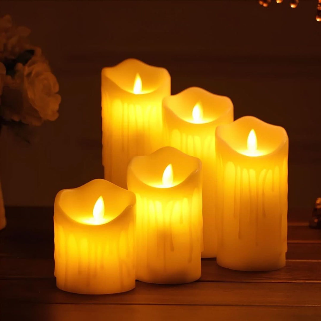 Kalsten | Flameless Decorative Candles with Realistic Flicker Effect