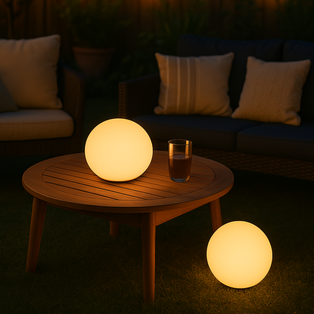 Modern, colorful table lamp without a cable | Kalsten