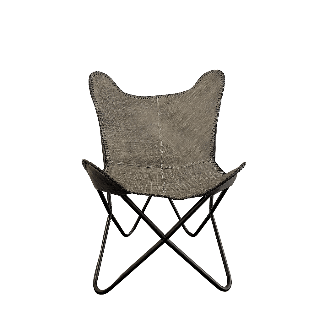 Bat chair made of real leather (available in different colors) | Kalsten