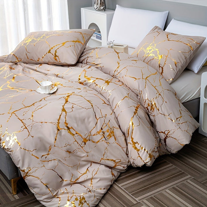 Luxury Silk Soft Duvet Cover Set – Elegant & Comfortable Noxord