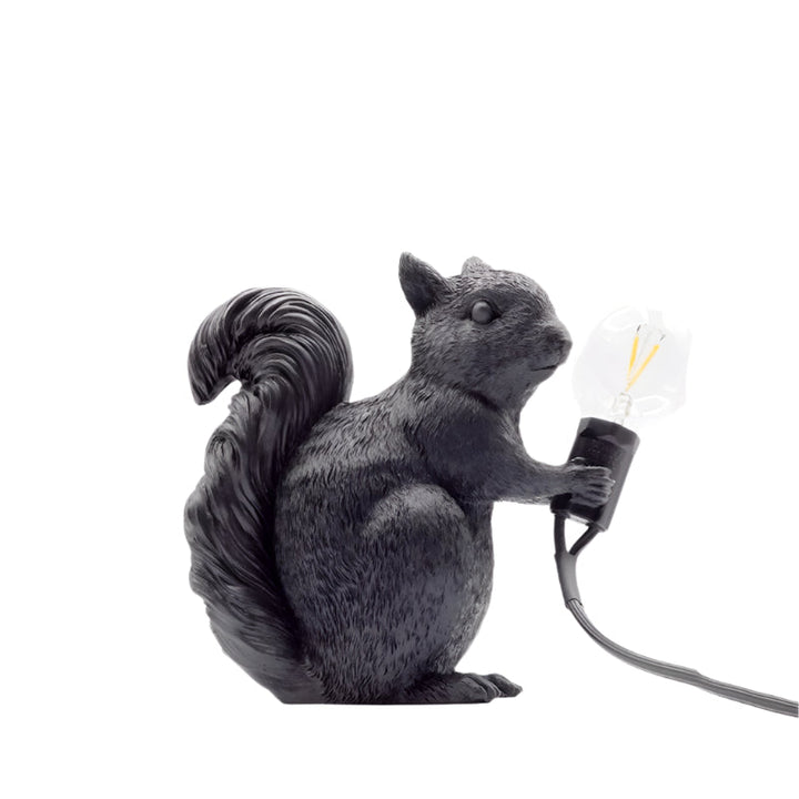 Squirrel Resin LED Animal Table Lamp Noxord