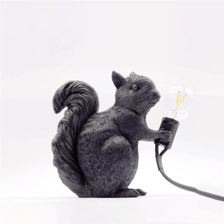 Kalsten | SquirrelBright Nordic Squirrel Table Lamp | Designer Decor | LED Mood Light | Perfect for Home