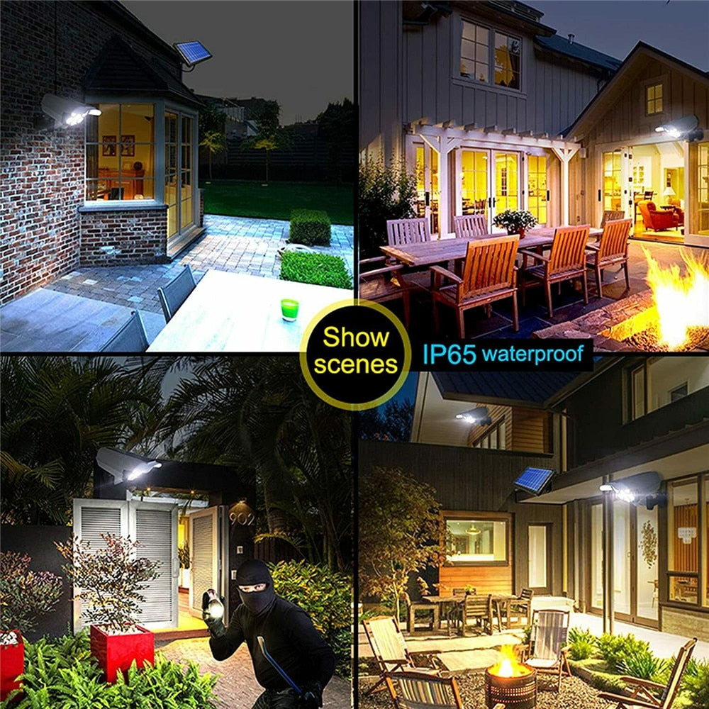 Solar Motion Sensor Dummy Security Camera Light | Noxord