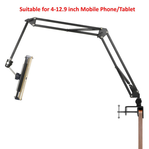 Noxord | Long Arm Heavy-Duty Desk Mount Tablet Holder