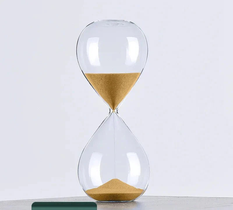 Kalsten | Glass Sand Timer | Stylish Decoration with 5/10/30/60 Minutes Indication