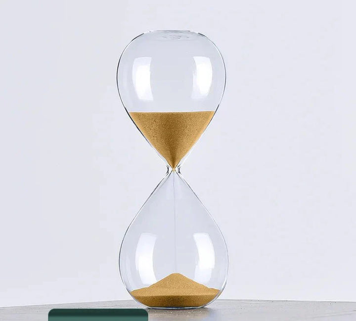 Kalsten | Glass Sand Timer | Stylish Decoration with 5/10/30/60 Minutes Indication