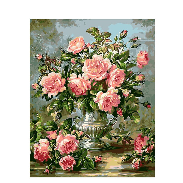 Flower portrait (Paint by number) Noxord
