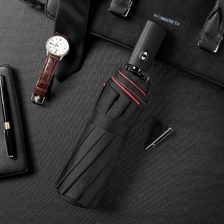 Kalsten | StormShield Automatic Umbrella – Windproof Storm Umbrella with Reversed Closing Mechanism