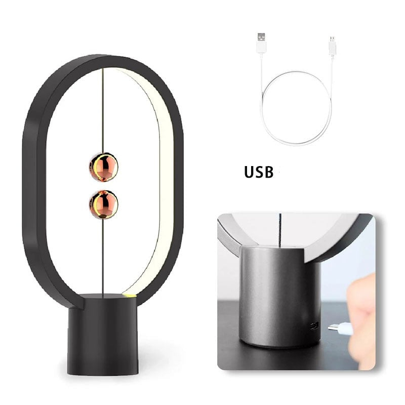 GlowSphere Table Lamp - Atmospheric Lighting for Home Kalsten