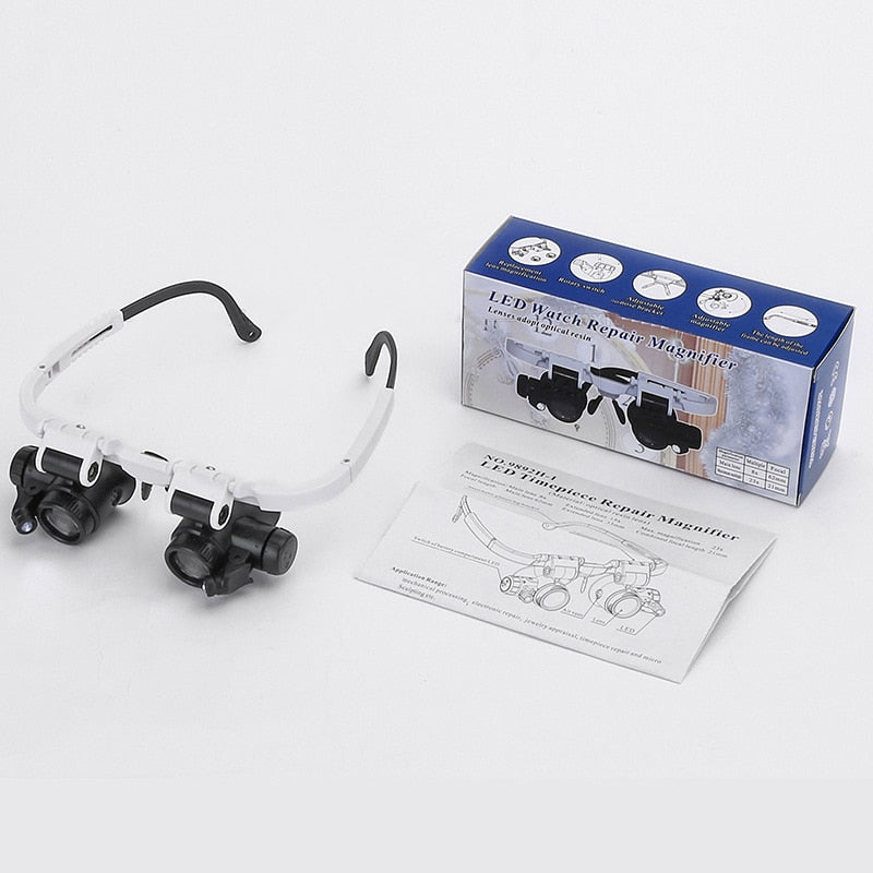 Kalsten | Precision Magnifier with Adjustable LED Lighting