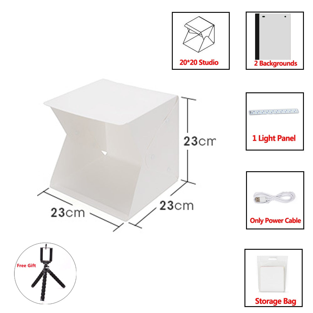 Photo Studio Lightbox (+ FREE tripod) Noxord