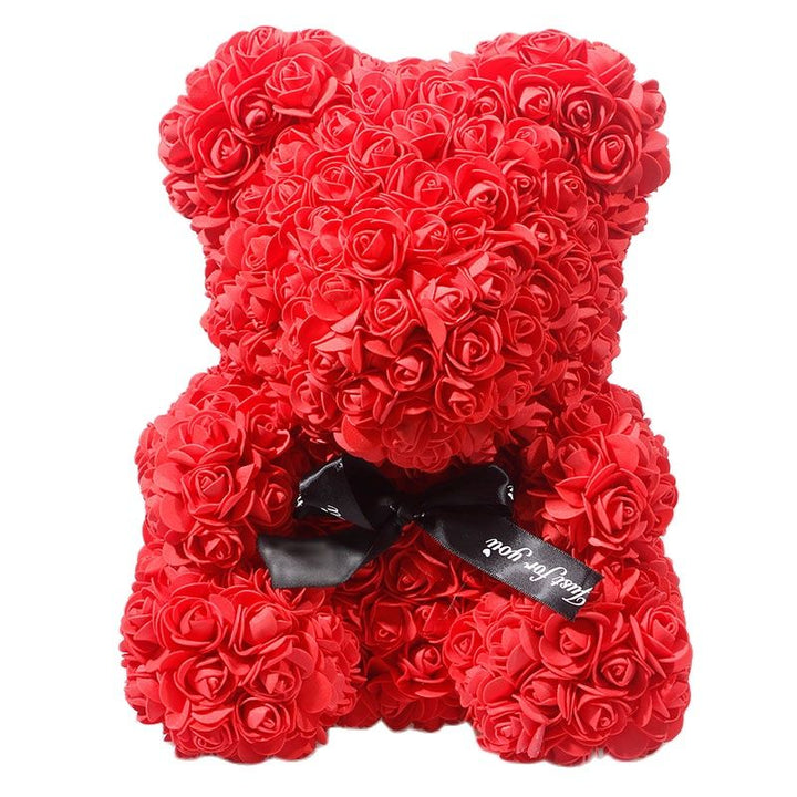 Kalsten | Artificial Rose Flowers Teddy Bear