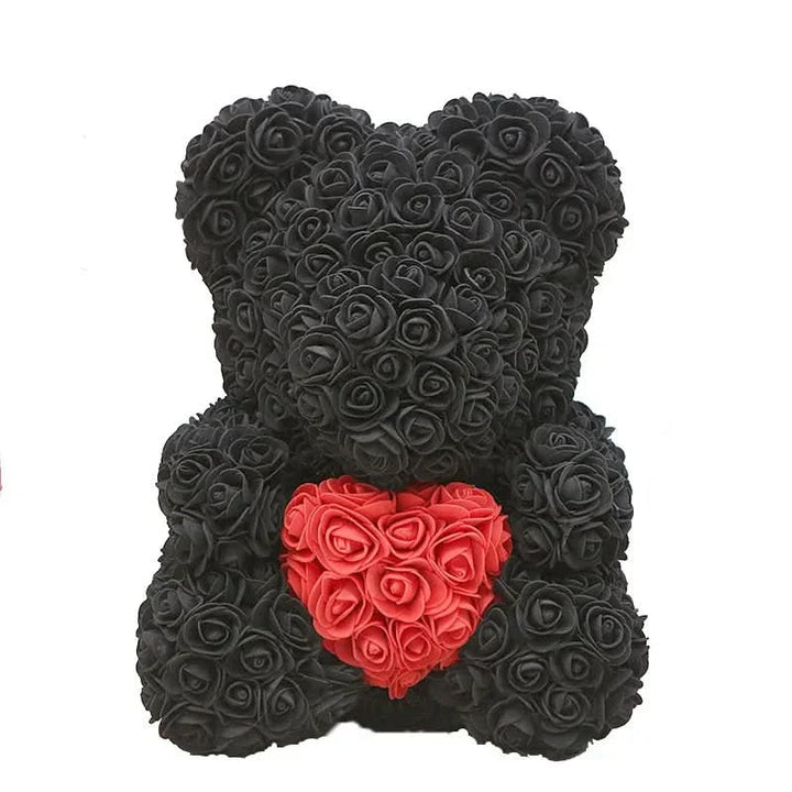 Kalsten | Rose Teddy Bear with Handmade Foam Roses – 40cm