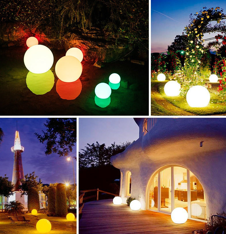 Moon LED Table Lamp – Indoor & Outdoor, Battery Powered