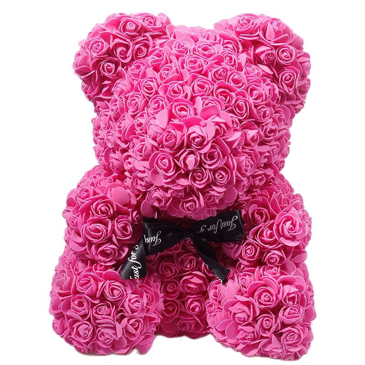 Kalsten | Artificial Rose Flowers Teddy Bear