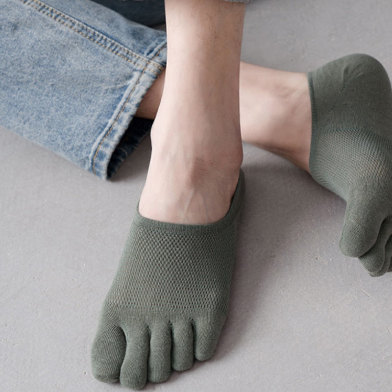 Noxord | Breathable Cotton Toe Socks
