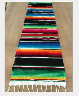 Kalsten | Boho Vibrant Mexican Serape Blanket