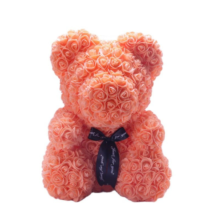 Kalsten | Artificial Rose Flowers Teddy Bear