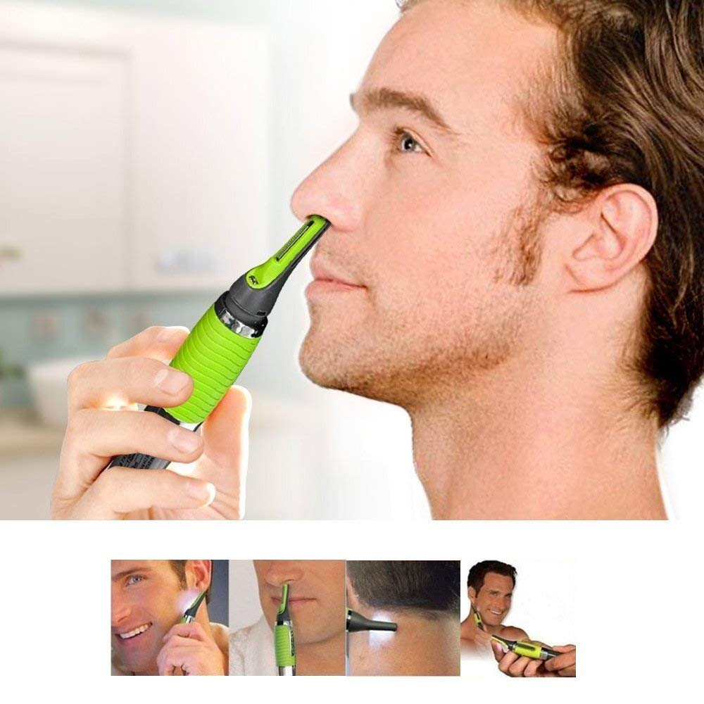 Kalsten | Precizo Nose and Ear Trimmer with LED Light and Precision Attachments