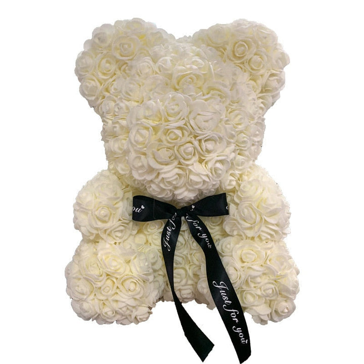 Kalsten | Artificial Rose Flowers Teddy Bear