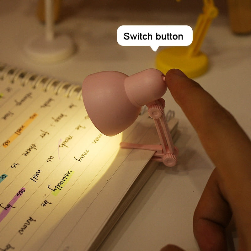 Mini Foldable Reading LED Night Lamp | Noxord