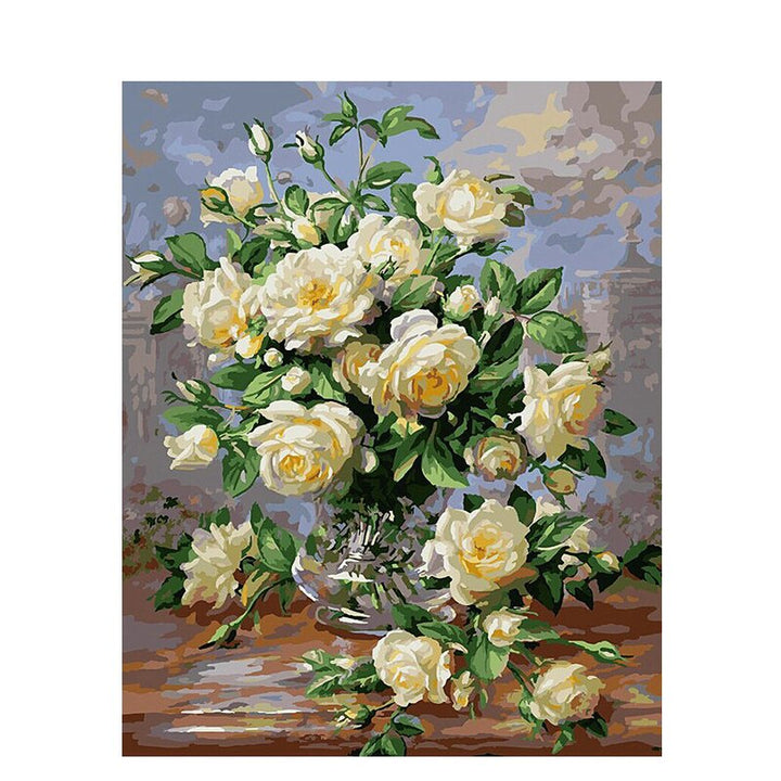 Flower portrait (Paint by number) Noxord