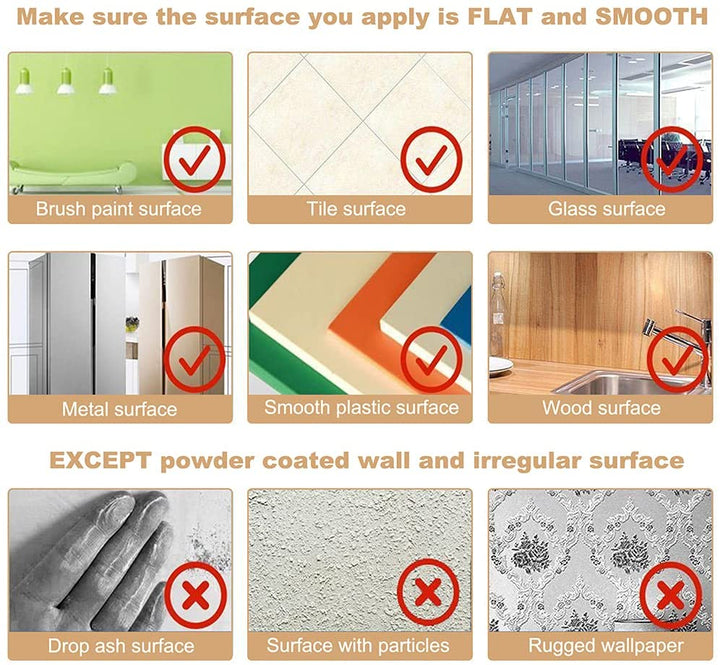 Kalsten | ProtectEase Self-adhesive protective film | Decorative film & surface protection | Waterproof & washable | DIY film for furniture & walls