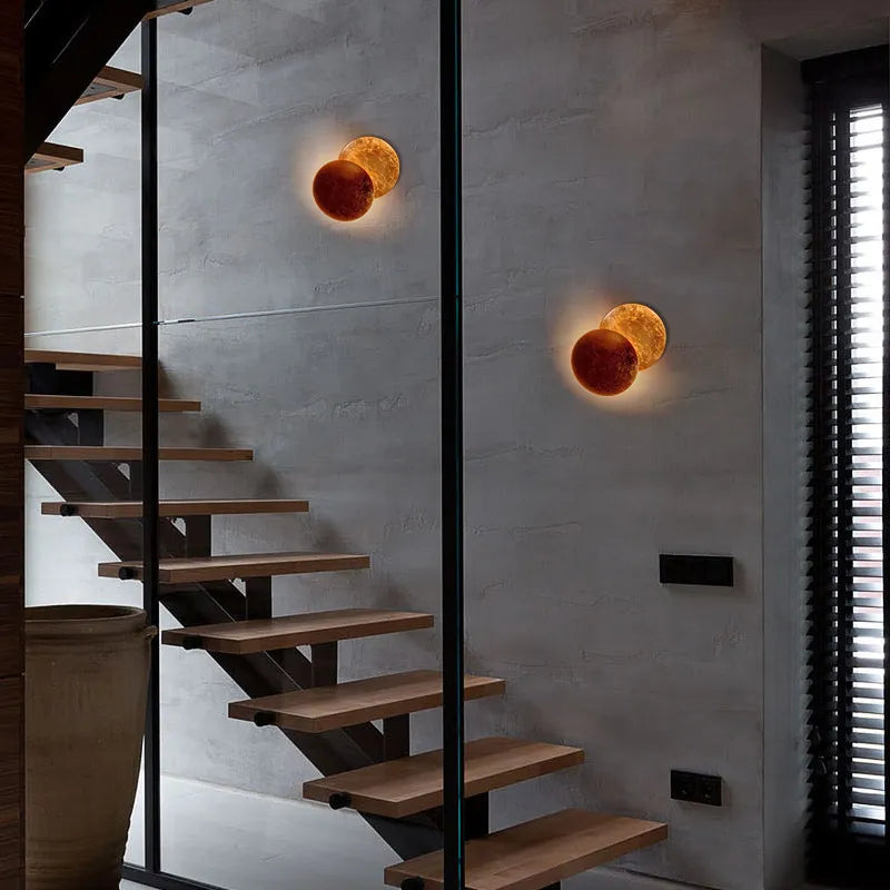 Modern Decor Eclipse Lunar Glow Wall Lamp | Noxord