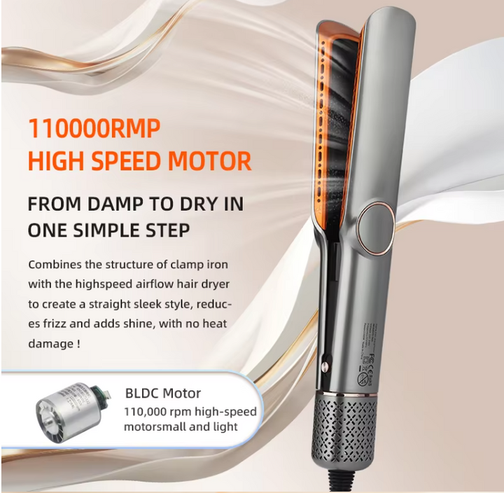 2-in-1 Hair Dryer & Straightener