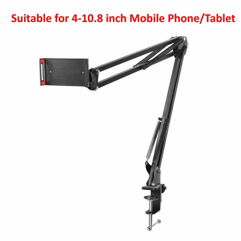 Noxord | Long Arm Heavy-Duty Desk Mount Tablet Holder