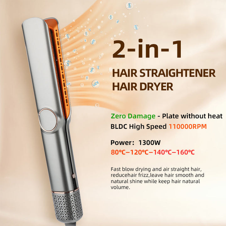 Kalsten | 2-in-1 Hair Dryer & Straightener for Effortless Styling