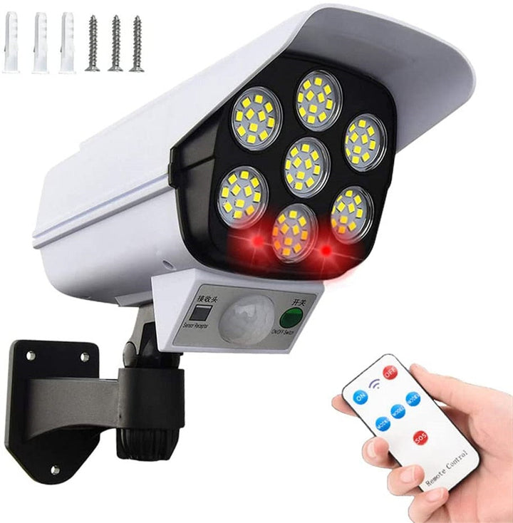 Solar Motion Sensor Dummy Security Camera Light | Noxord