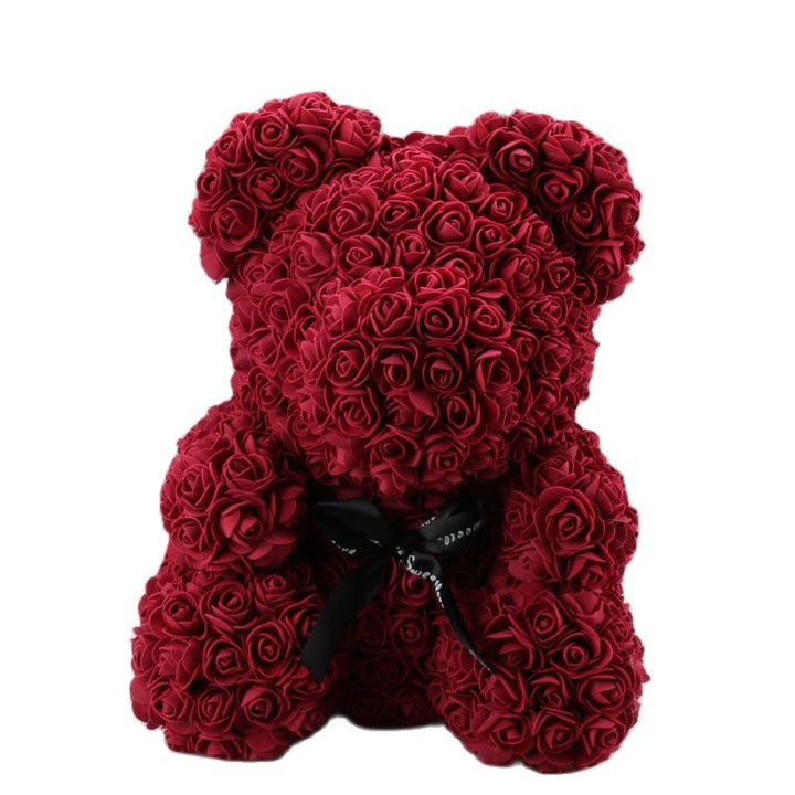 Kalsten | Artificial Rose Flowers Teddy Bear