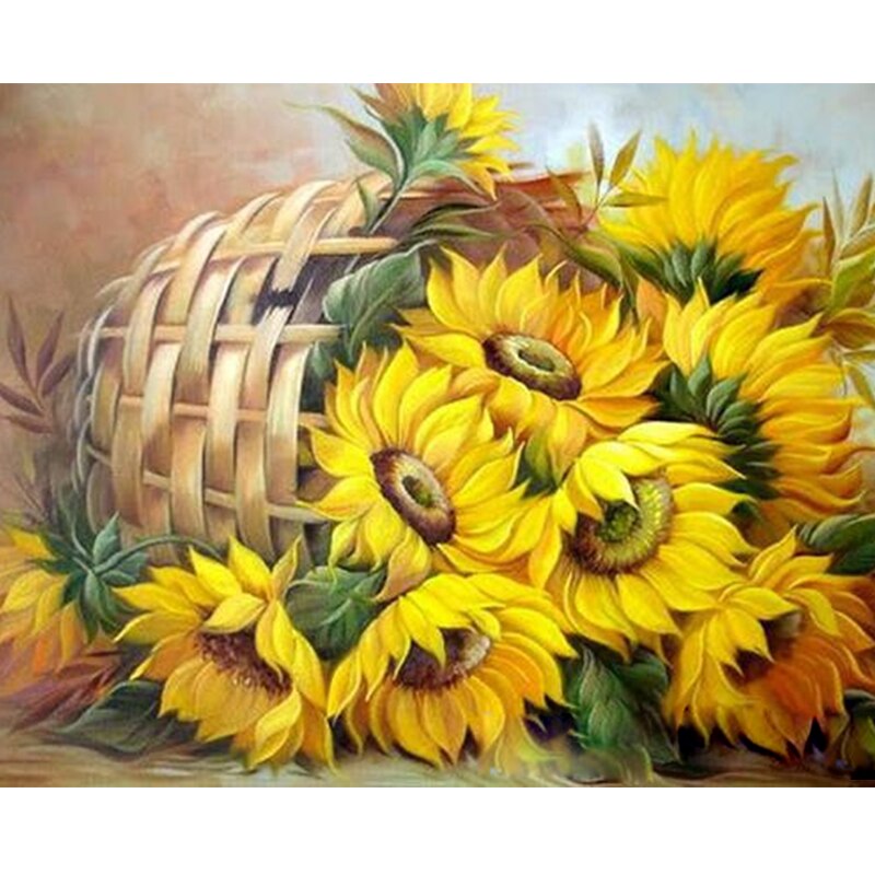 Flower portrait (Paint by number) Noxord