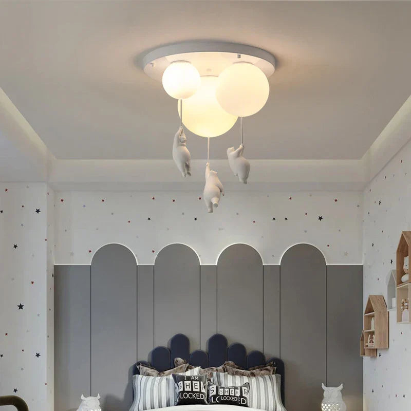 Hanging Bears Balloons Lamp | Kalsten