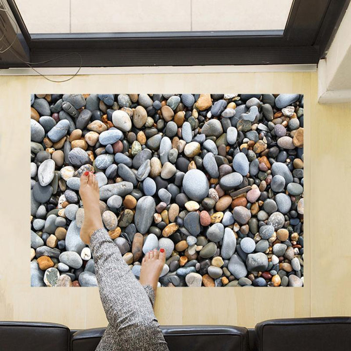 Kalsten | 3D Stone Surface Bathroom Floor Stickers