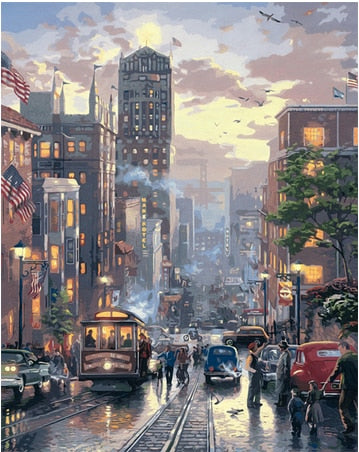 City portrait (Paint by number) Noxord