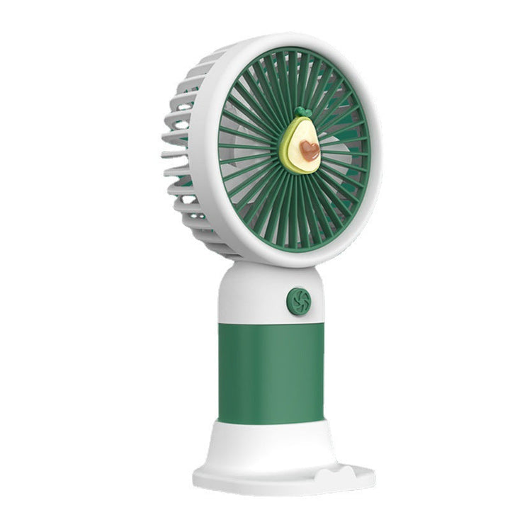 MTech Portable Handheld Fan – Strong Wind, Noiseless, Rechargeable Mini Fan With Base | Kalsten