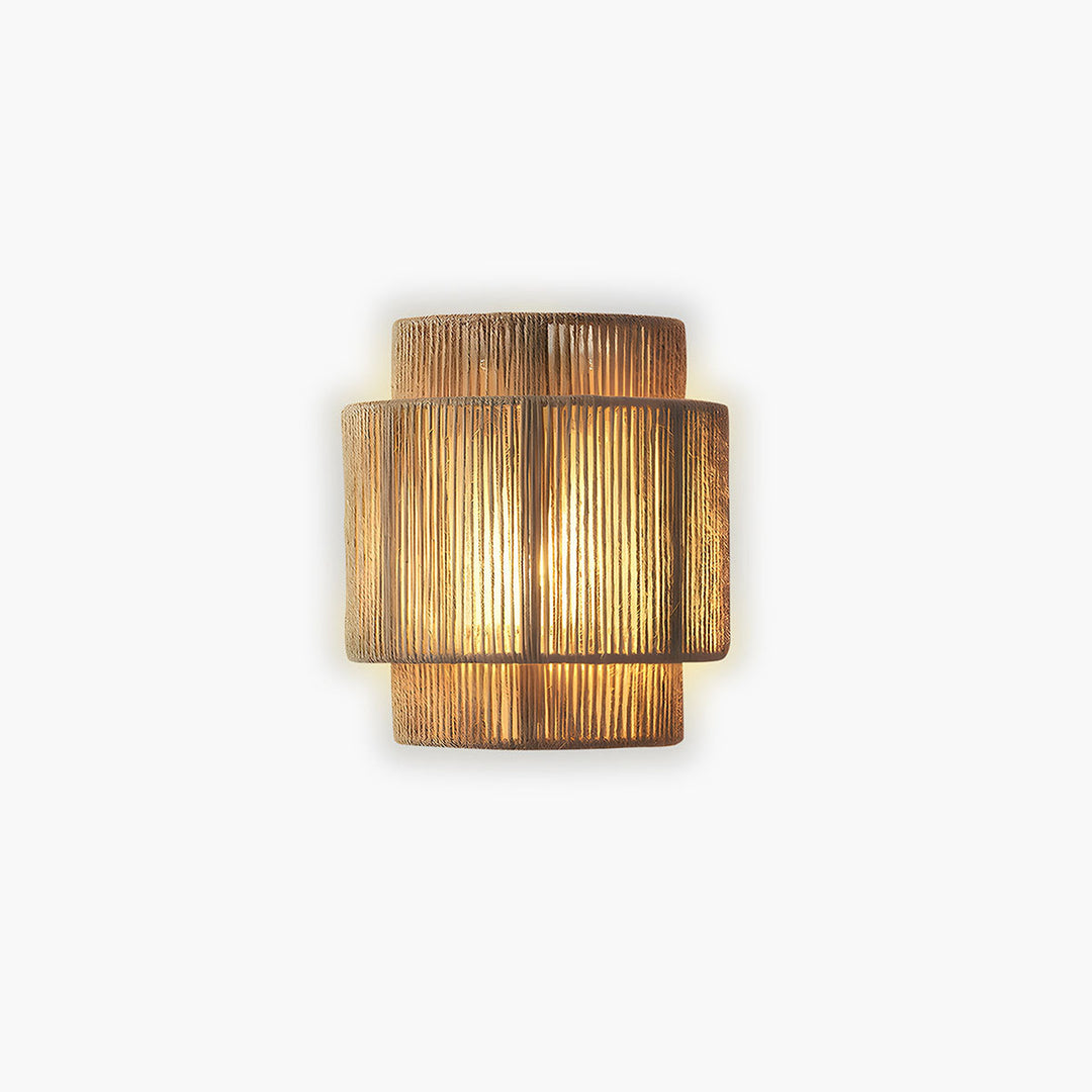 Minimalist Rope LED Wall Lamp – Warm Light