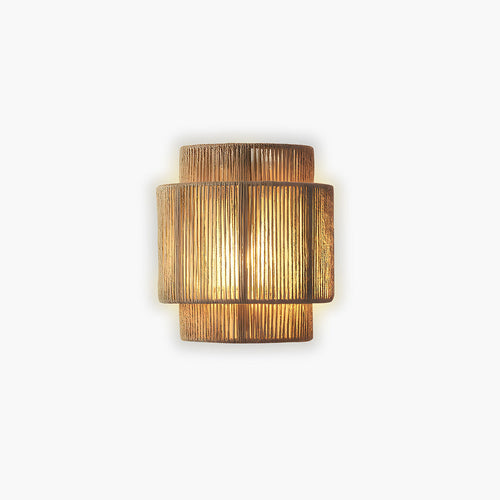 Minimalist Rope LED Wall Lamp – Warm Light